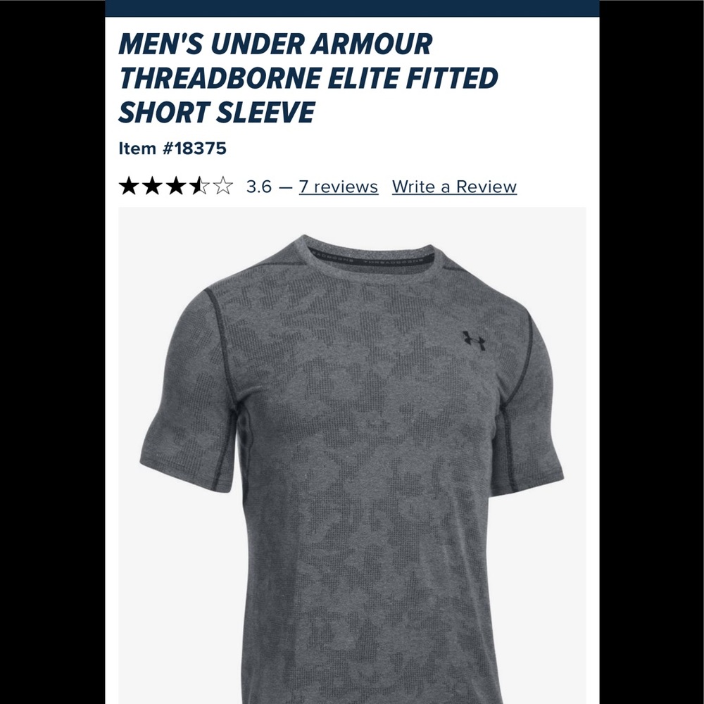 UNDER ARMOUR
THREADBORNE ELITE FITTED